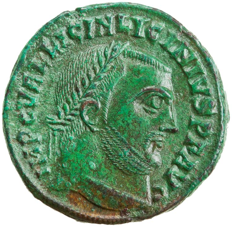 RIC VII Alexandria 18, obverse, American Numismatic Society (ans)