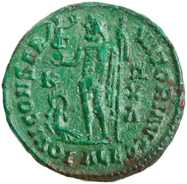 RIC VII Alexandria 18, reverse, American Numismatic Society (ans)