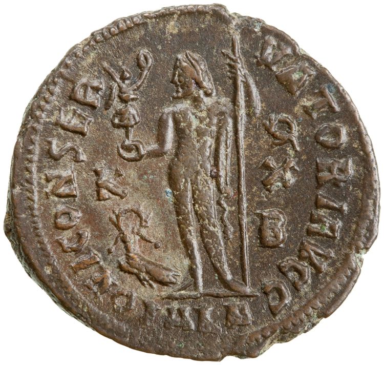 RIC VII Alexandria 18, reverse, American Numismatic Society (ans)