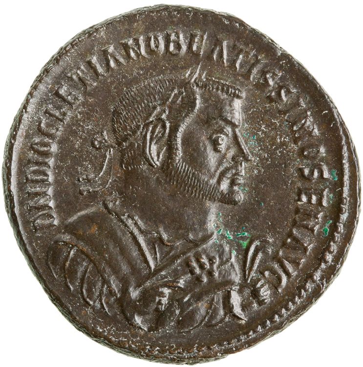 RIC VII Alexandria 25, аверс, American Numismatic Society (ans)