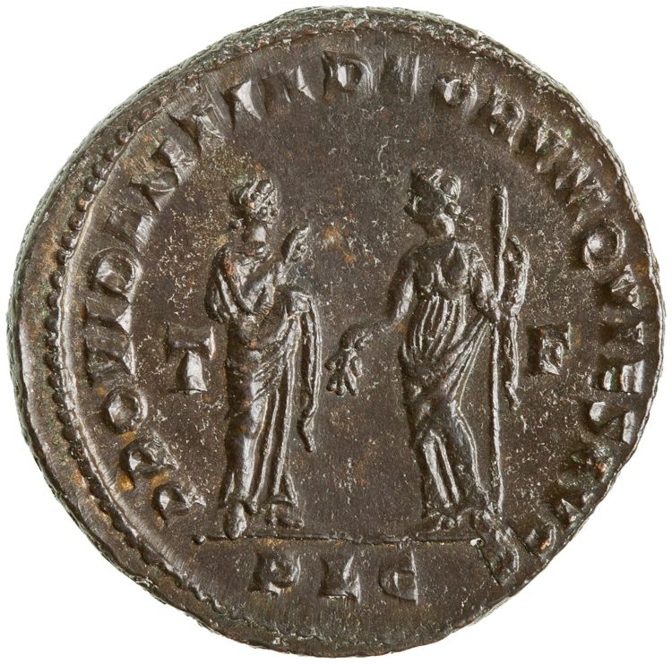 RIC VII Alexandria 25, реверс, American Numismatic Society (ans)