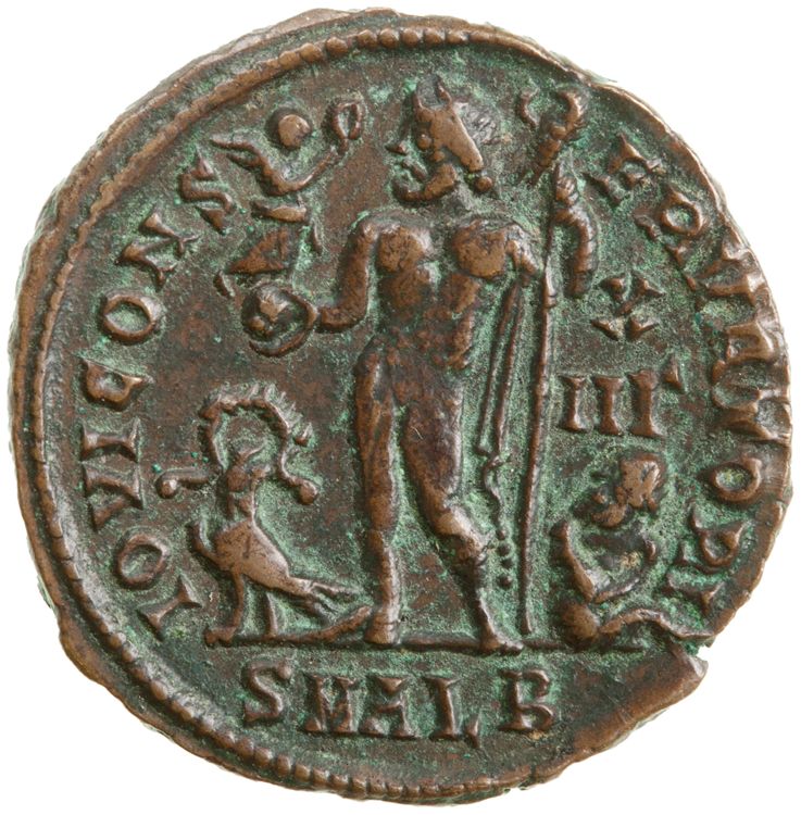 RIC VII Alexandria 30, реверс, American Numismatic Society (ans)
