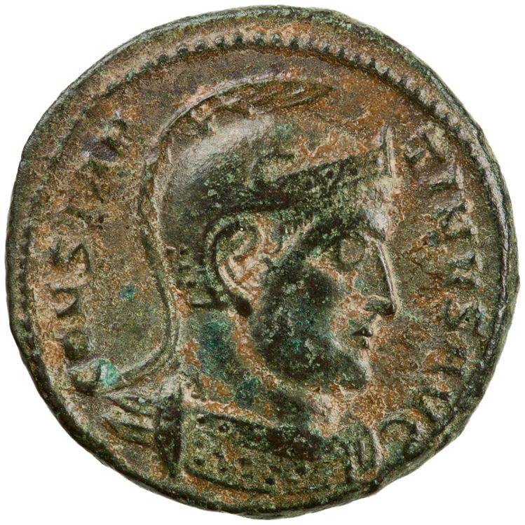 RIC VII Thessalonica 75, obverse, American Numismatic Society (ans)