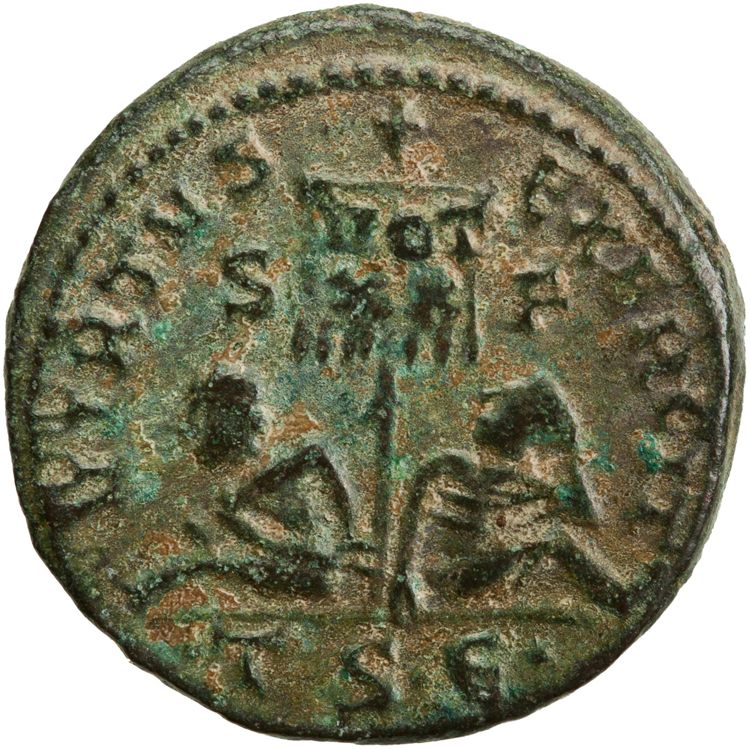 RIC VII Thessalonica 75, reverse, American Numismatic Society (ans)