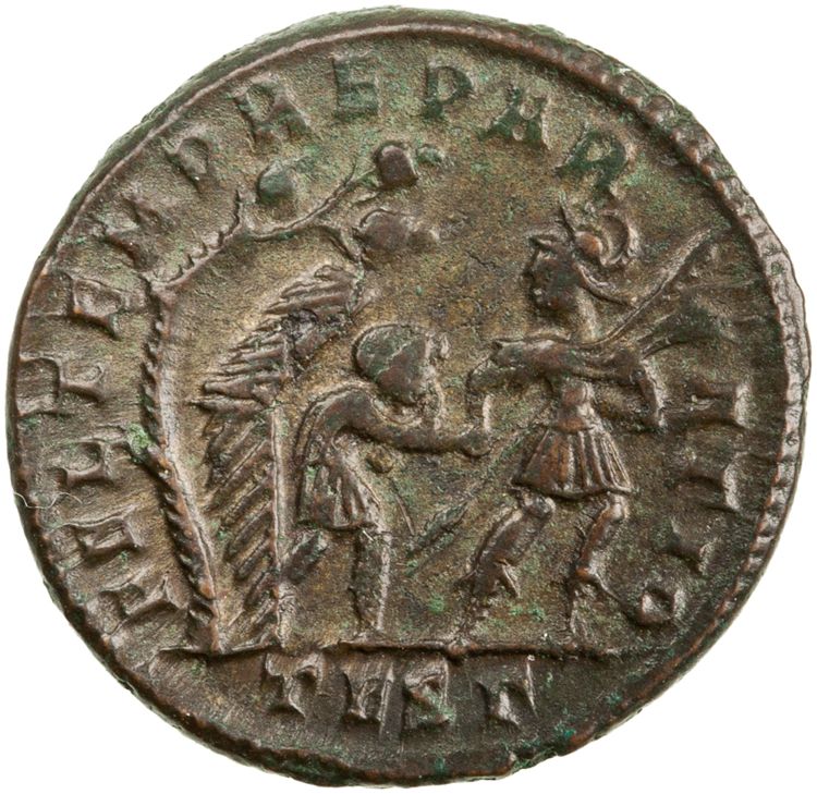 RIC VIII Thessalonica 118, reverse, American Numismatic Society (ans)