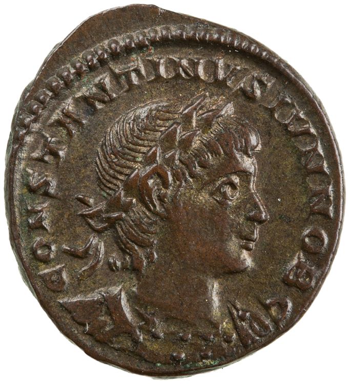 RIC VII Constantinople 138, аверс, American Numismatic Society (ans)