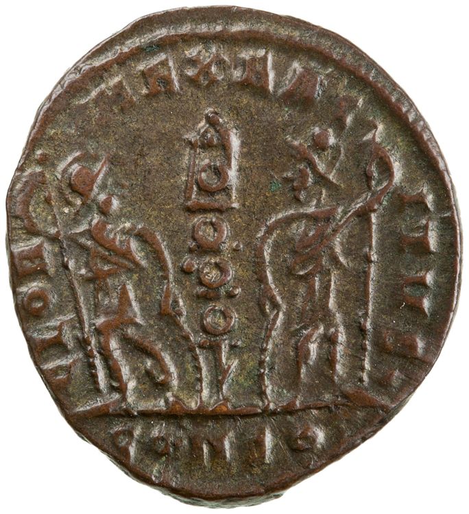 RIC VII Constantinople 138, реверс, American Numismatic Society (ans)