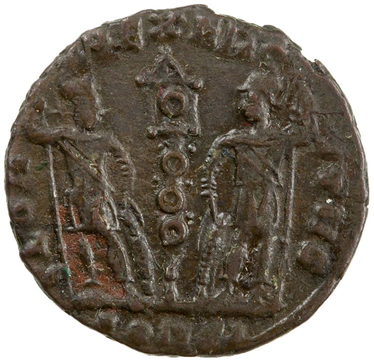 RIC VII Constantinople 141, реверс, American Numismatic Society (ans)