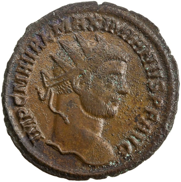 RIC V Diocletian 585, аверс, American Numismatic Society (ans)