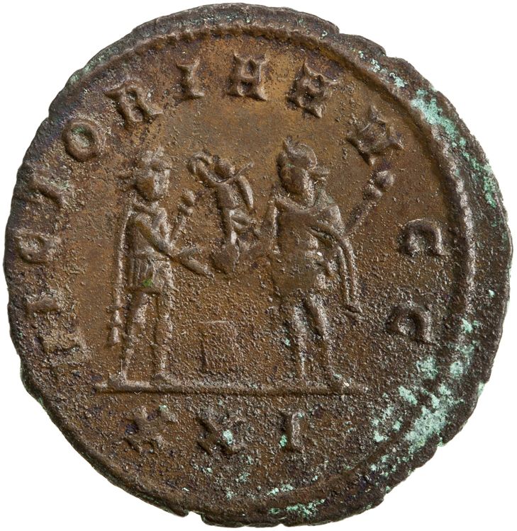 RIC V Diocletian 585, реверс, American Numismatic Society (ans)