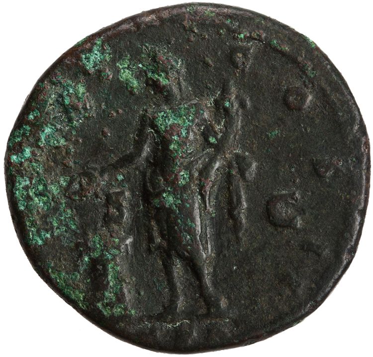 RIC III Antoninus Pius 568A, реверс, American Numismatic Society (ans)