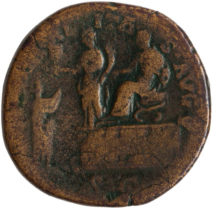 RIC III Antoninus Pius 775, реверс, American Numismatic Society (ans)