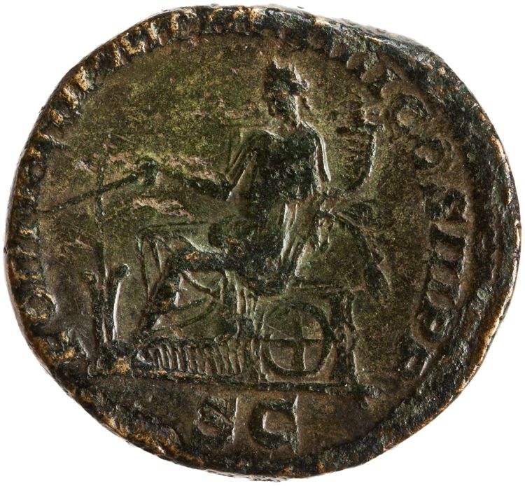 RIC IV Caracalla 479A, reverse, American Numismatic Society (ans)