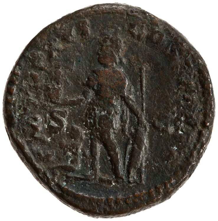 RIC IV Caracalla 501, реверс, American Numismatic Society (ans)