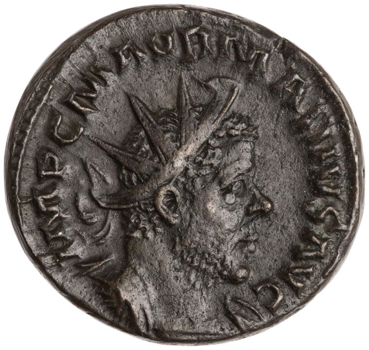 RIC V Marius 17, obverse, American Numismatic Society (ans)