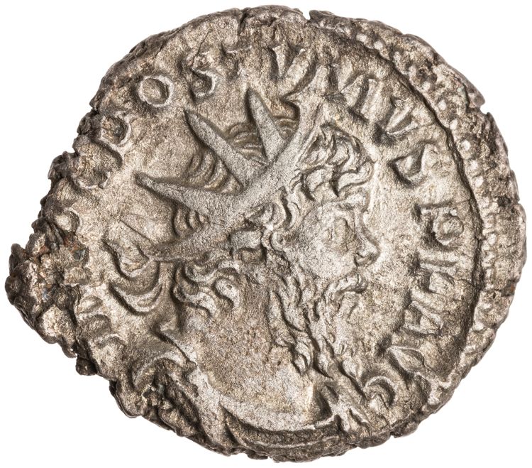 RIC V Postumus 326, obverse, American Numismatic Society (ans)