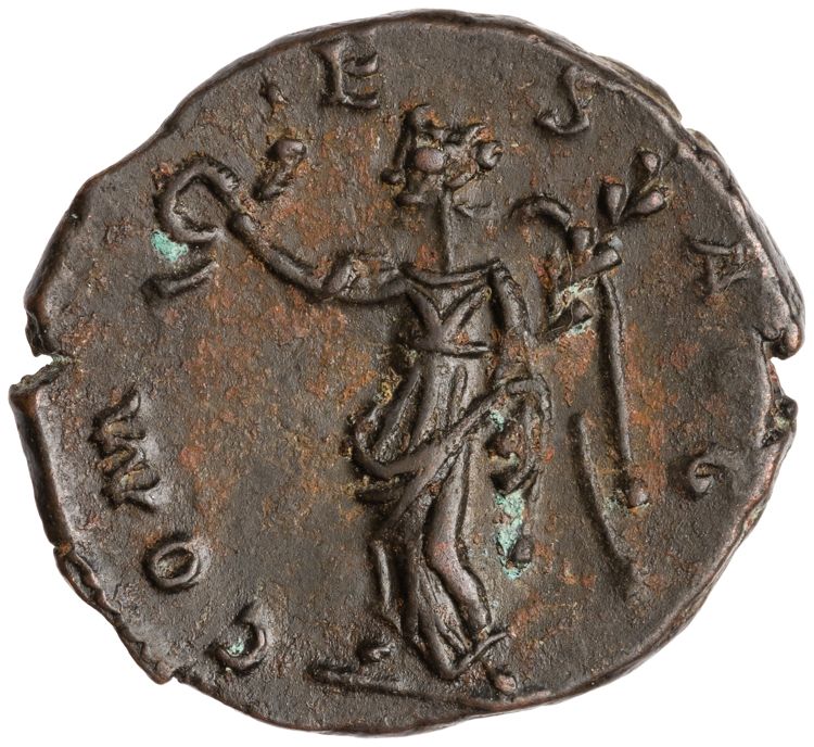 RIC V Tetricus I 224, реверс, American Numismatic Society (ans)