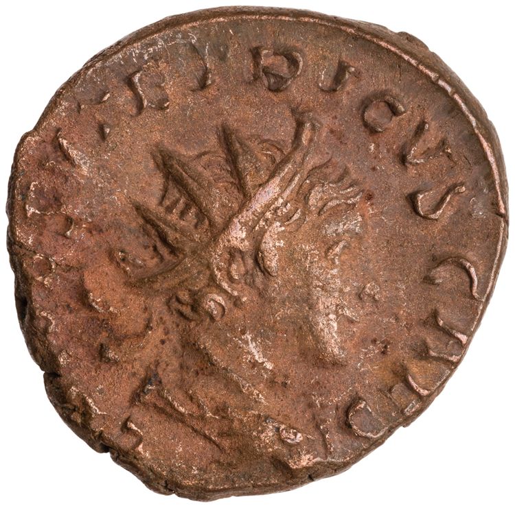 RIC V Tetricus I 224, аверс, American Numismatic Society (ans)