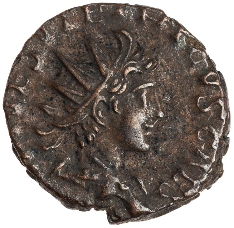 RIC V Tetricus I 224, аверс, American Numismatic Society (ans)