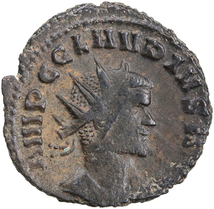 RIC V Claudius Gothicus 98, obverse, American Numismatic Society (ans)