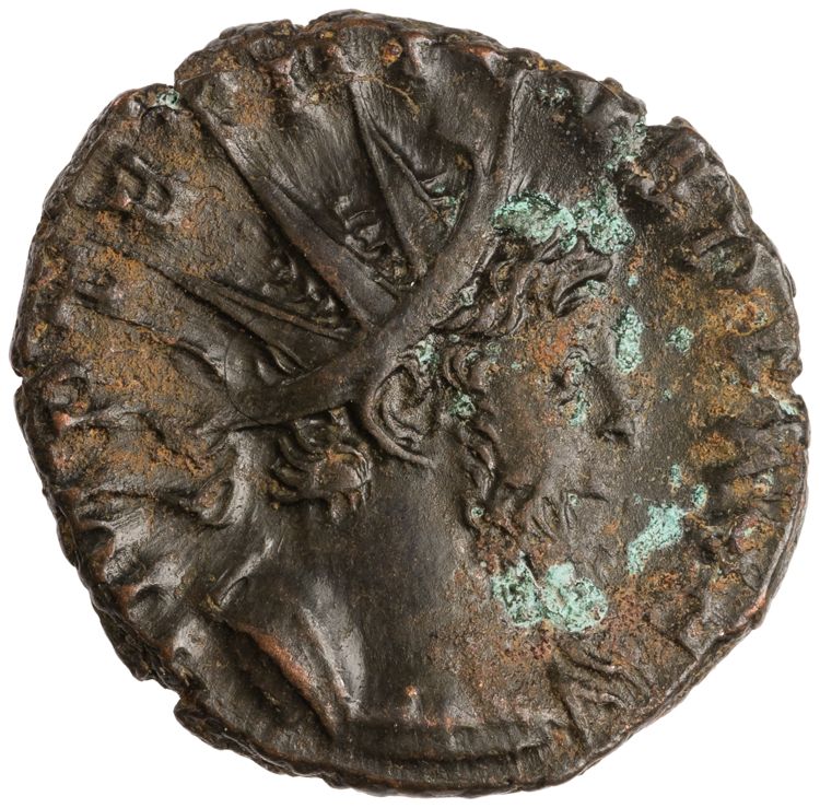 RIC V Tetricus I 127, obverse, American Numismatic Society (ans)