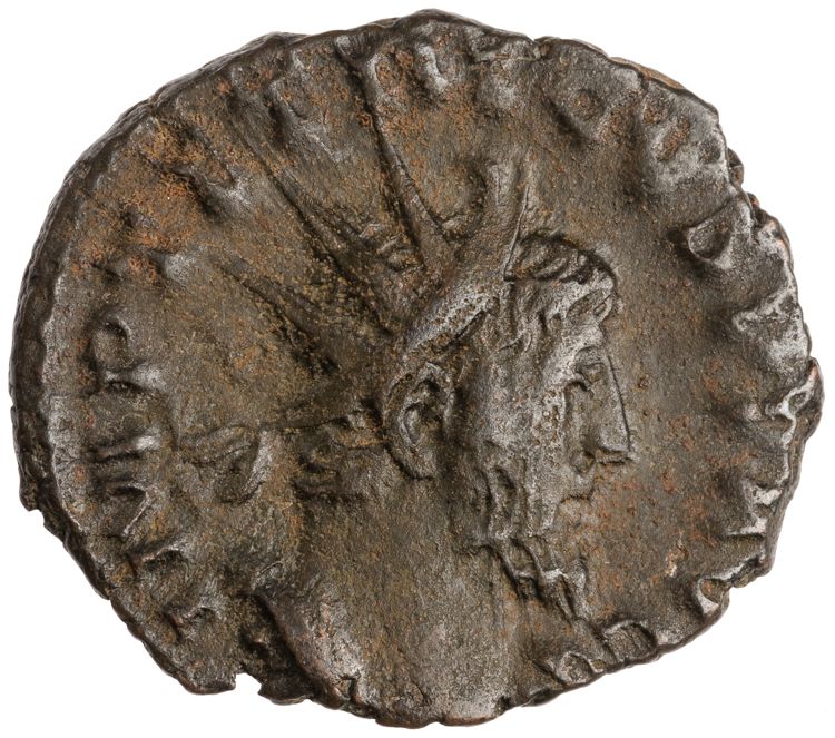 RIC V Tetricus I 127, obverse, American Numismatic Society (ans)