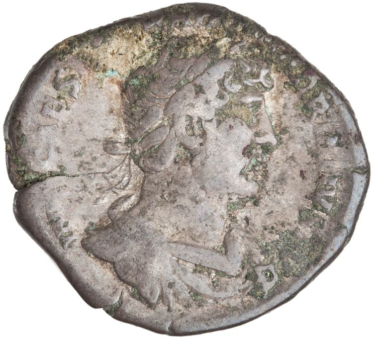 RIC II Hadrian 127c (denarius), аверс, American Numismatic Society (ans)