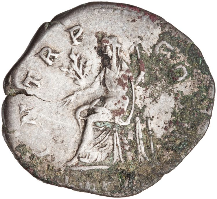 RIC II Hadrian 127c (denarius), реверс, American Numismatic Society (ans)