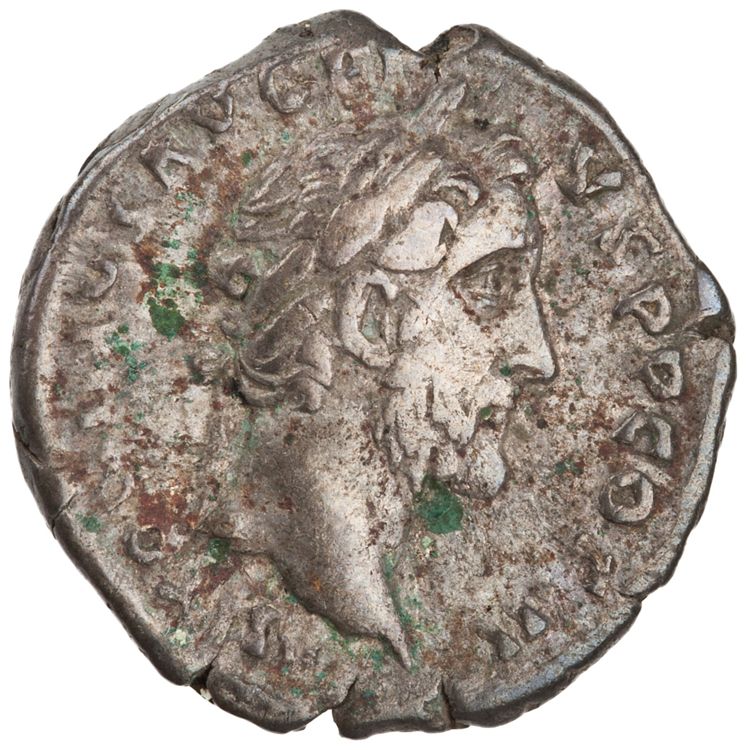 RIC III Antoninus Pius 78b, аверс, American Numismatic Society (ans)