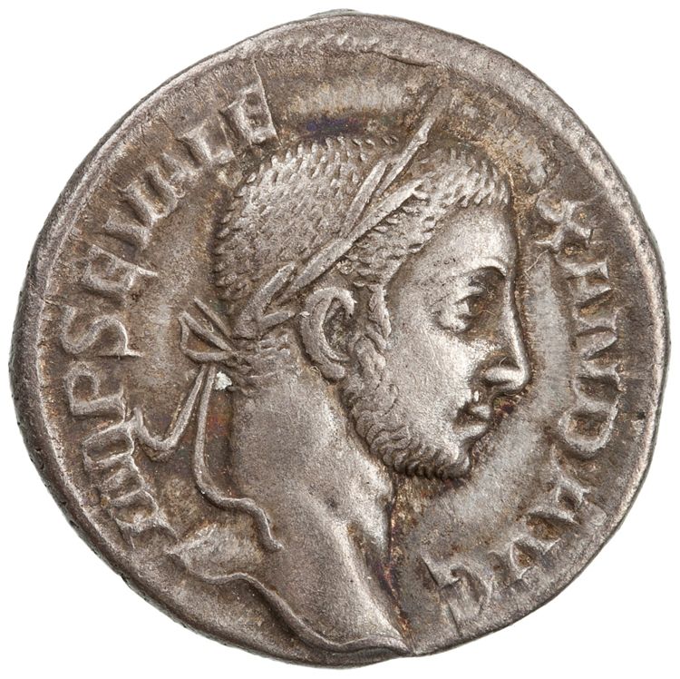 RIC IV Severus Alexander 200a, аверс, American Numismatic Society (ans)