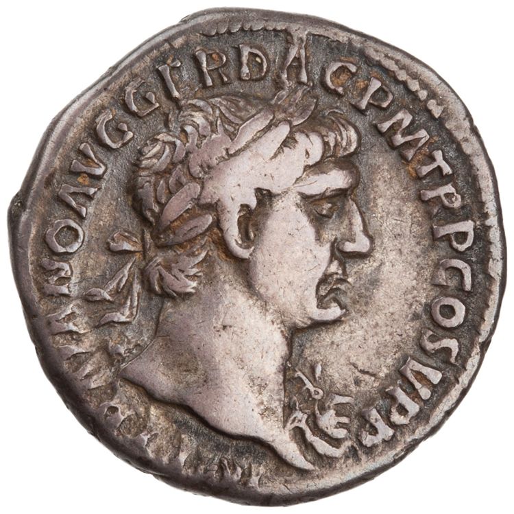 RIC II Trajan 203, аверс, American Numismatic Society (ans)