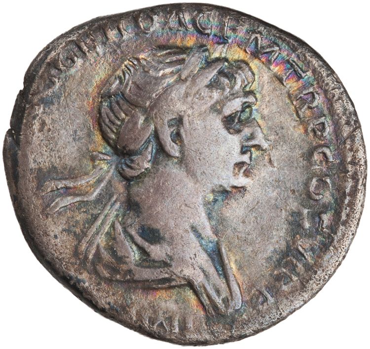 RIC II Trajan 249 (denarius), аверс, American Numismatic Society (ans)