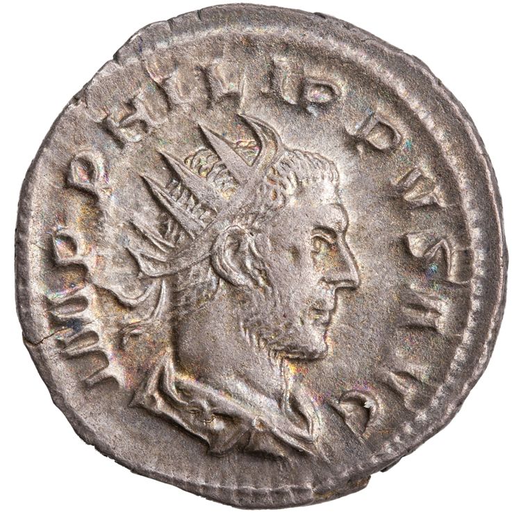 RIC IV Philip I 65, аверс, American Numismatic Society (ans)