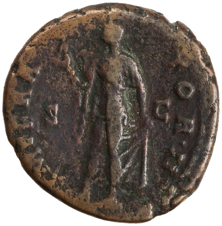 RIC III Antoninus Pius 730, реверс, American Numismatic Society (ans)