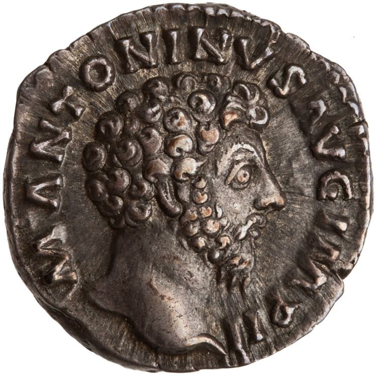 RIC III Marcus Aurelius 64, аверс, American Numismatic Society (ans)