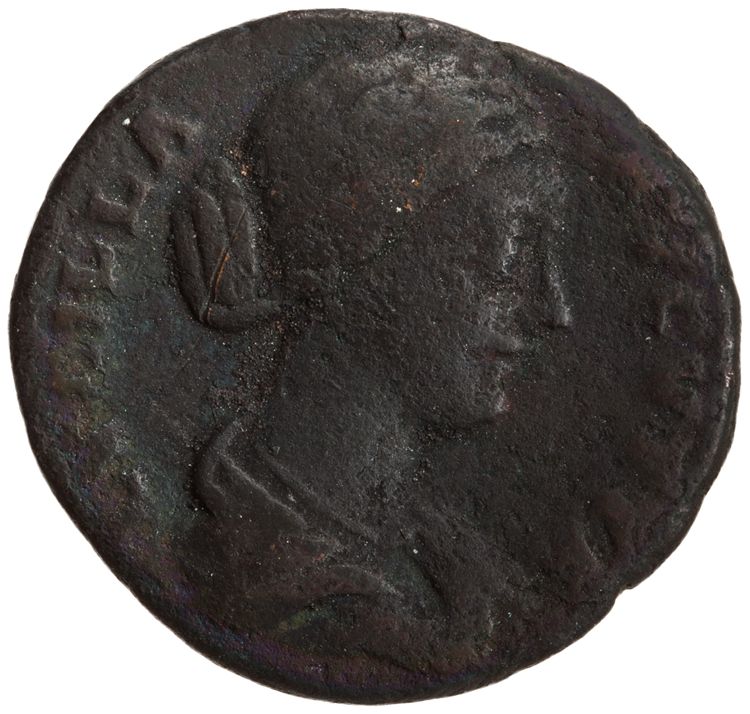 RIC III Marcus Aurelius 1766, obverse, American Numismatic Society (ans)