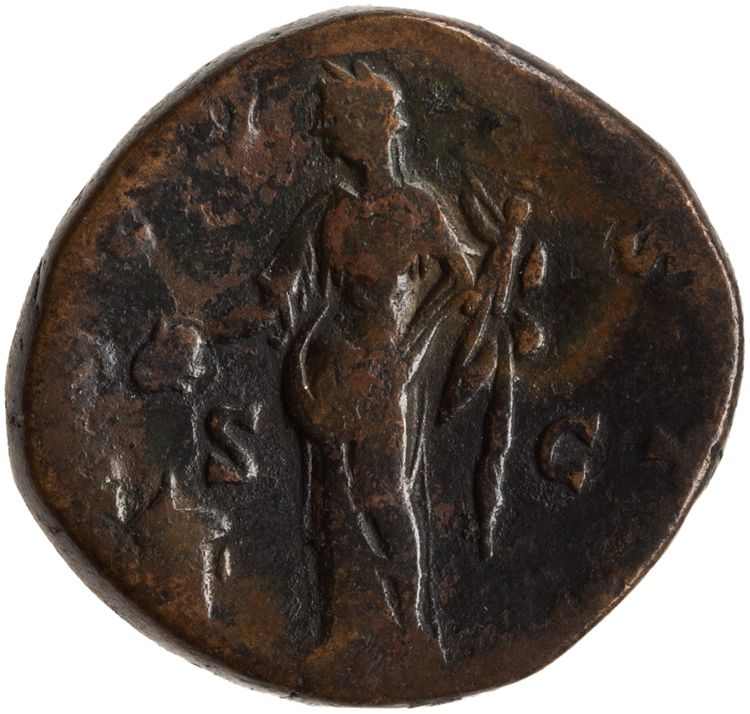 RIC III Antoninus Pius 1126, реверс, American Numismatic Society (ans)