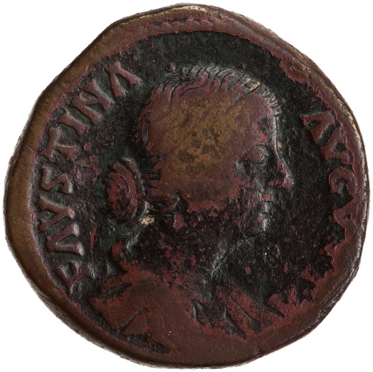 RIC III Marcus Aurelius 1642, obverse, American Numismatic Society (ans)