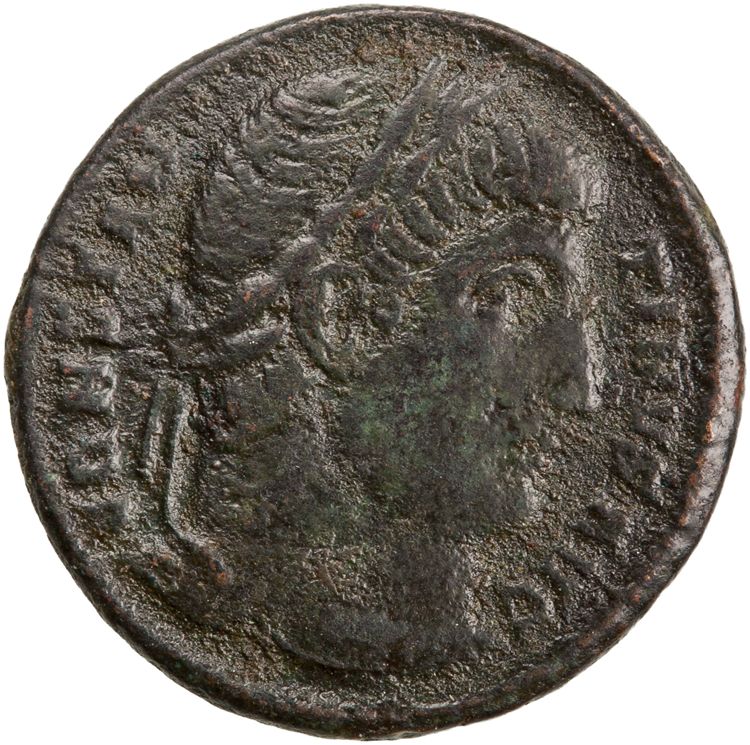 RIC VII Rome 245, obverse, American Numismatic Society (ans)