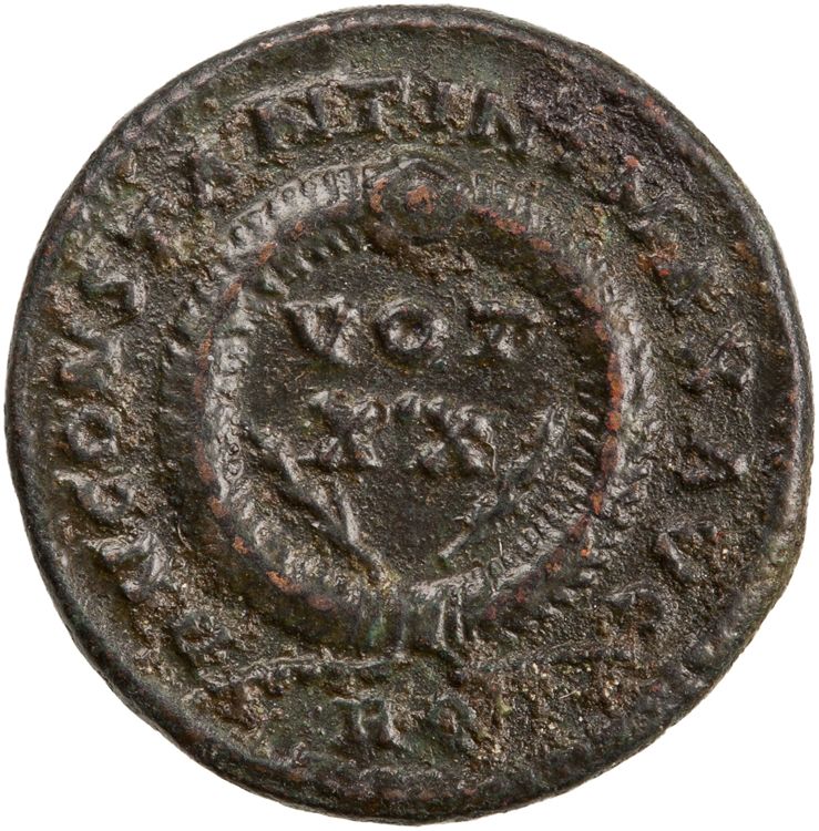 RIC VII Rome 245, reverse, American Numismatic Society (ans)