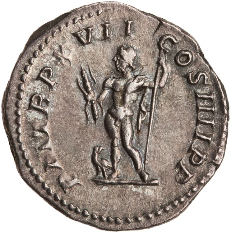 RIC IV Caracalla 240, реверс, American Numismatic Society (ans)