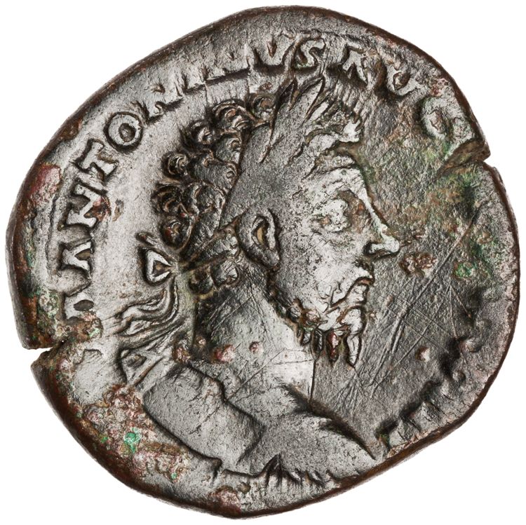 obverse RIC III Marcus Aurelius 964A