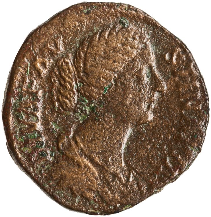 RIC III Marcus Aurelius 1693, obverse, American Numismatic Society (ans)