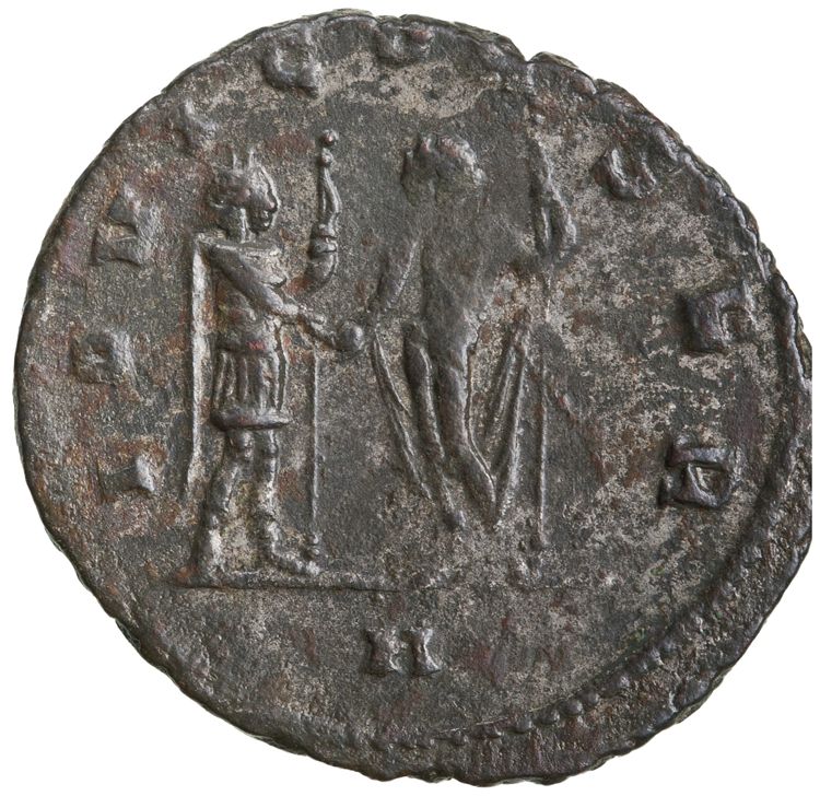 реверс RIC V Aurelian 48