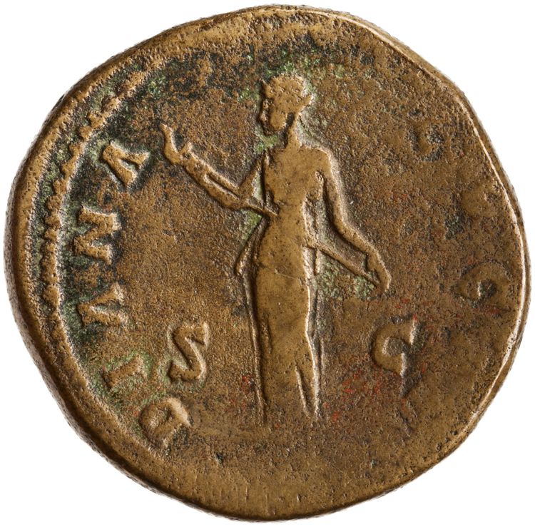 RIC III Marcus Aurelius 1628, реверс, American Numismatic Society (ans)