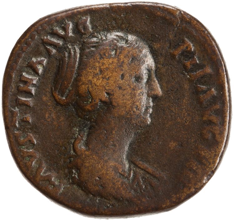 RIC III Antoninus Pius 1383b, аверс, American Numismatic Society (ans)
