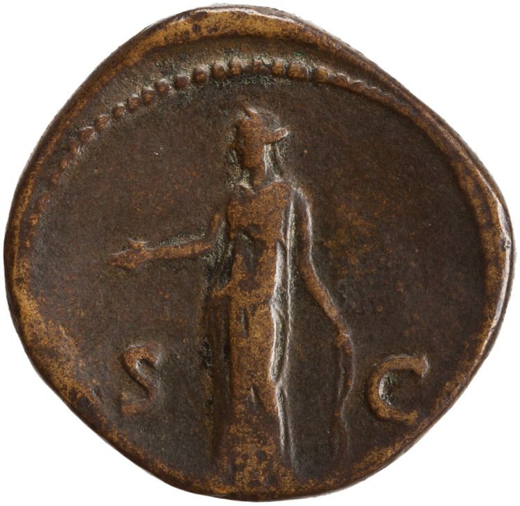 RIC III Antoninus Pius 1383b, реверс, American Numismatic Society (ans)