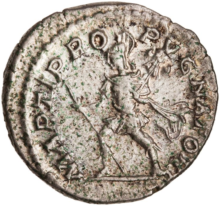 RIC IV Caracalla 307, реверс, American Numismatic Society (ans)