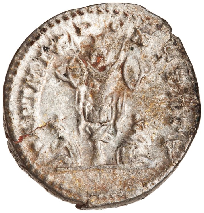RIC IV Caracalla 63, реверс, American Numismatic Society (ans)