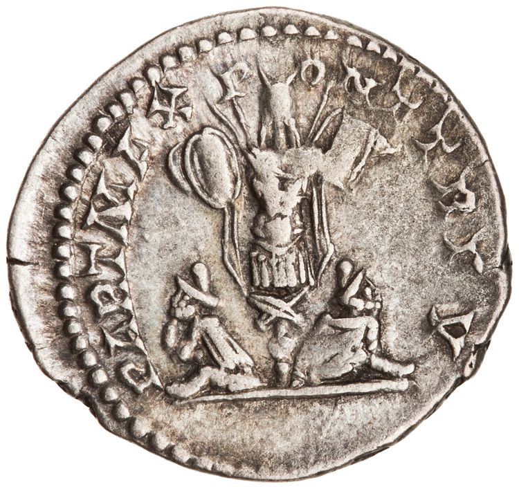 RIC IV Caracalla 63, реверс, American Numismatic Society (ans)